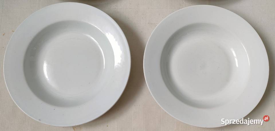 Porcelana Lubiana talerze głębokie 24 PRLu 4 Toruń