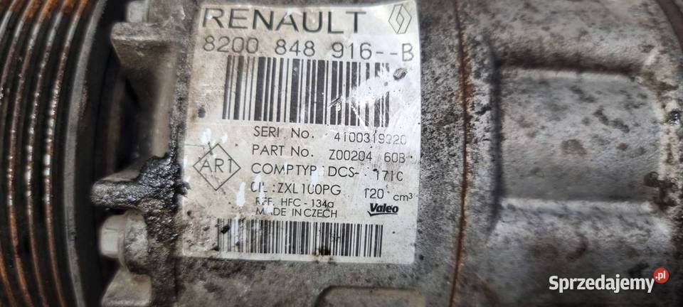 SPRĘŻARKA KLIMATYZACJI RENAULT MASTER III Lipno