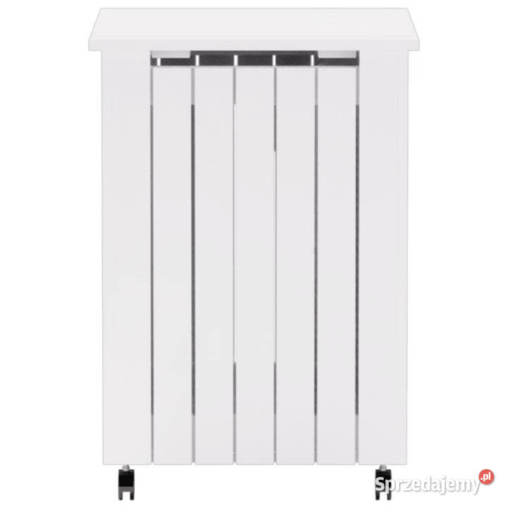 Kosz na pranie RANA z kółkami biały 45x45x64 Warszawa