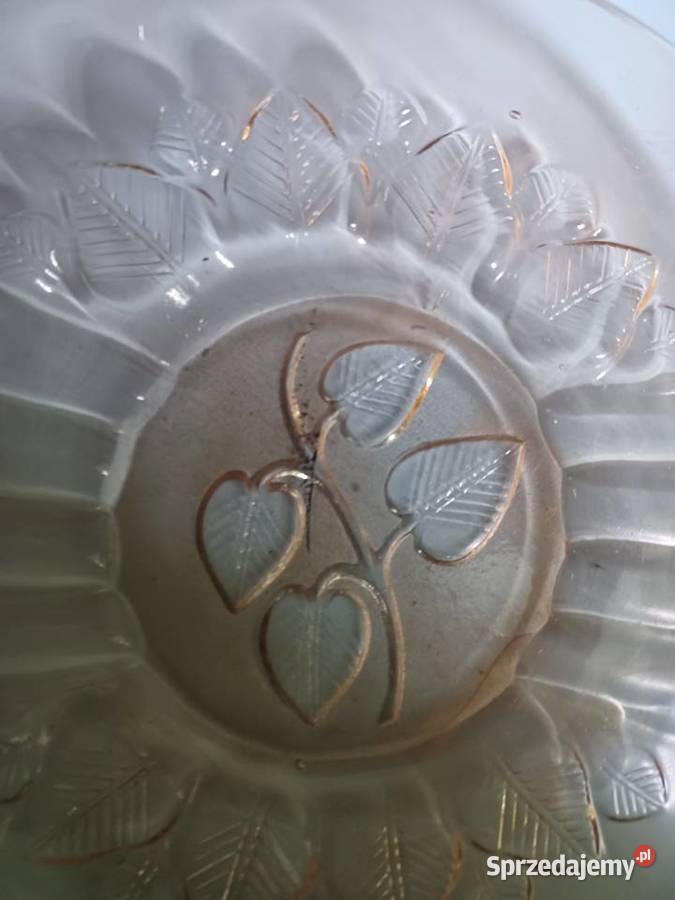 Stary talerz patera 28 ArtDeco Łódź