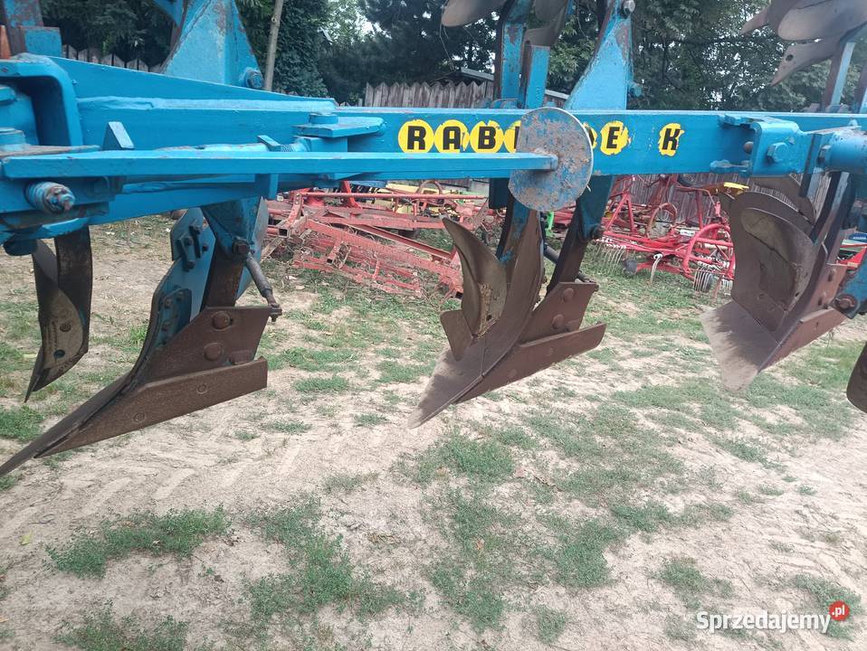 Pług obrotowy 3 skibowy Rabewerk hydrauliczny Rabe Gdów
