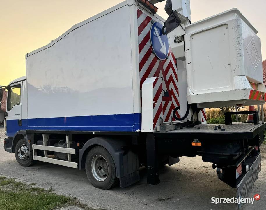 MAN TGL 12210 versalift vst237nf podnośnik