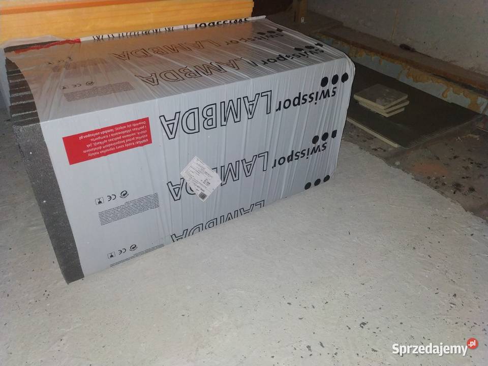 Dwie paczki styropian Swisspor Lambda White 12