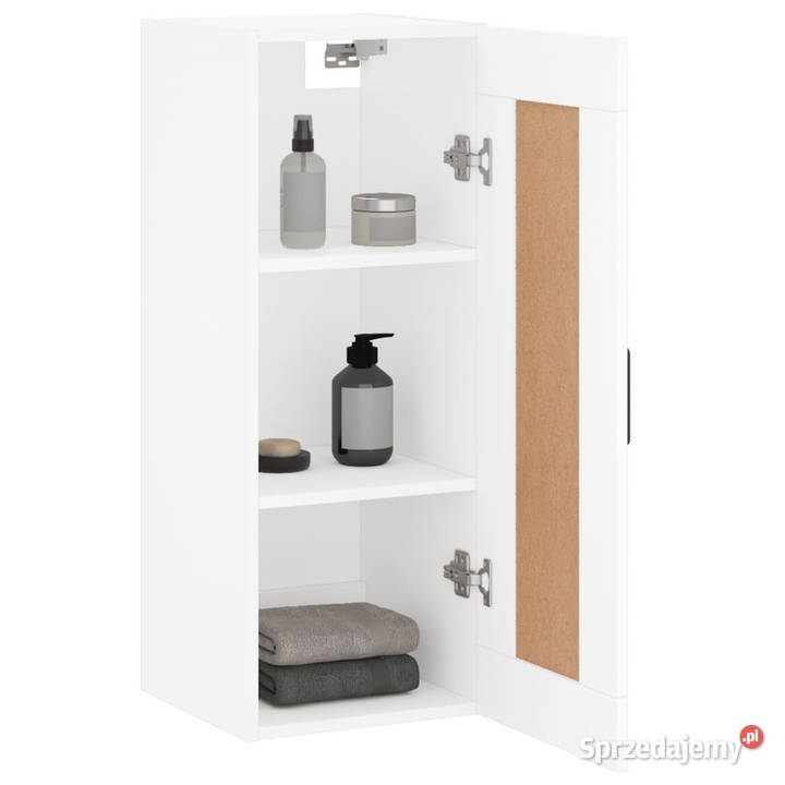 Szafka wisząca biała 345x34x90 materiał mazowieckie Warszawa