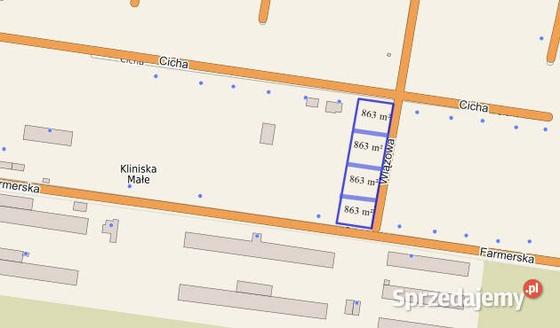 Działki budowlane w Rurzycy Rurzyca