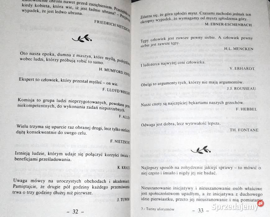 Tuziny aforyzmów Marian Dobrosielski Chełm