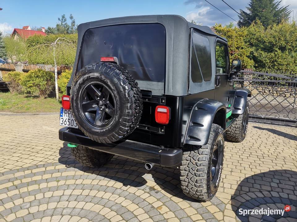 Wrangler rubicon 40b 2003r manual nowy 4000cm3 Wrangler Przemyśl