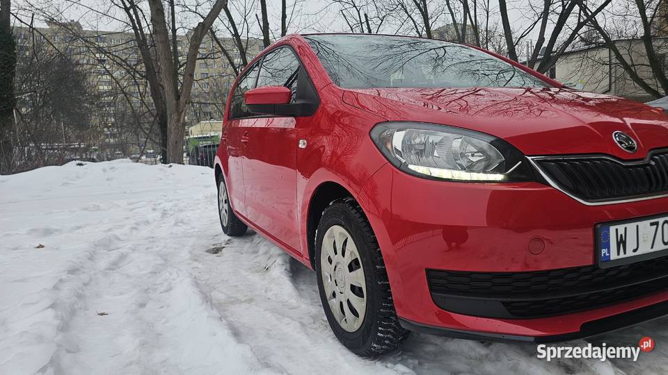 Skoda city go 10 MPI 75 LPG salon Polska 2019r klimatyzacja mazowieckie Warszawa sprzedam