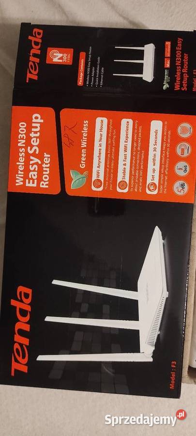 Router tenda WiFi f3 router podkarpackie Pilzno