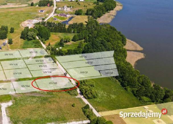 Druga linia zabudowy jeziora Dostęp do jeziora 59m Skorupki