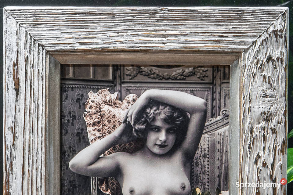 Stara fotografia obraz widokówka akt retro Bielsko-Biała
