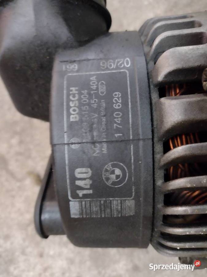Alternator BMW M52b28 140A BOSCH 0123515004 Białystok