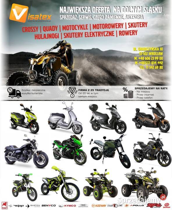 Quad Apollo Avenger 125cc 8 Półautomat Beretta bezwypadkowy Wrocław