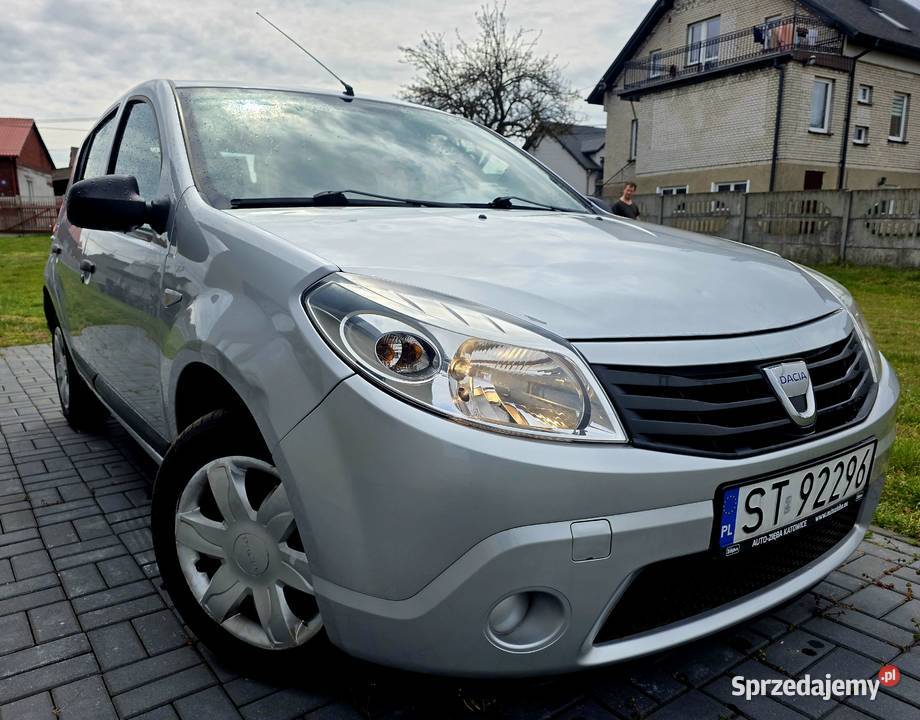 Dacia Sandero 14 69 klimatyzacja krajowy pełny Siewierz