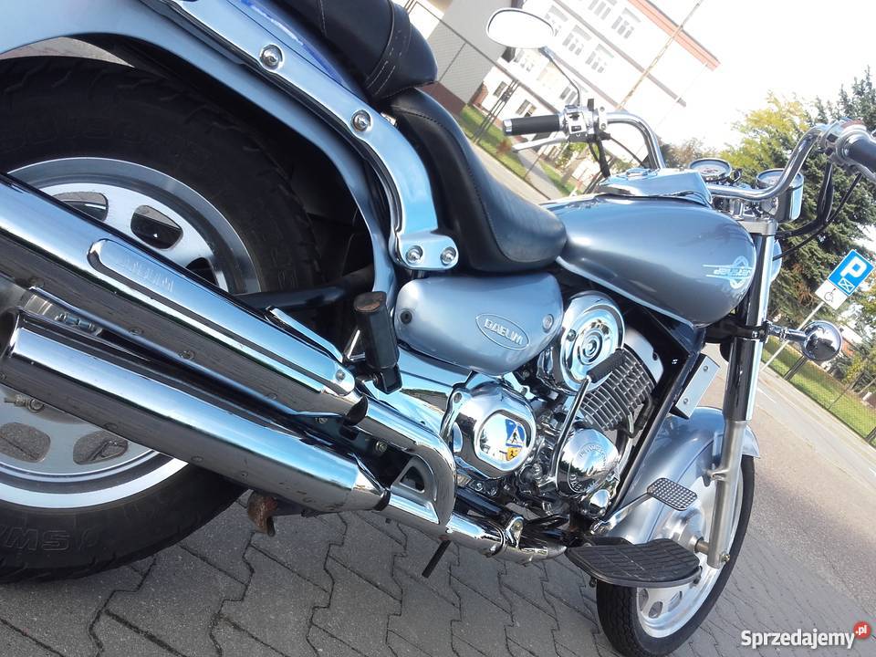 Daelim VL Daystar 125 Duży Chopper 125 nieuszkodzony Brodnica sprzedam