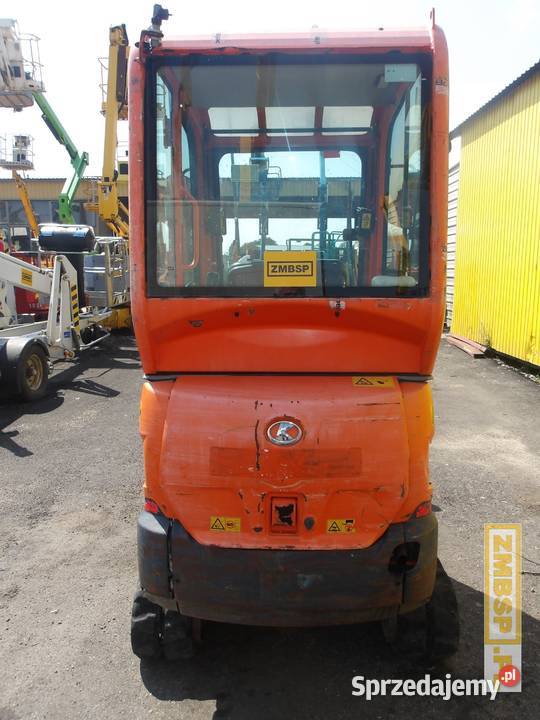Minikoparka gąsienicowa Kubota KX0164 2 łyżki Pleszew