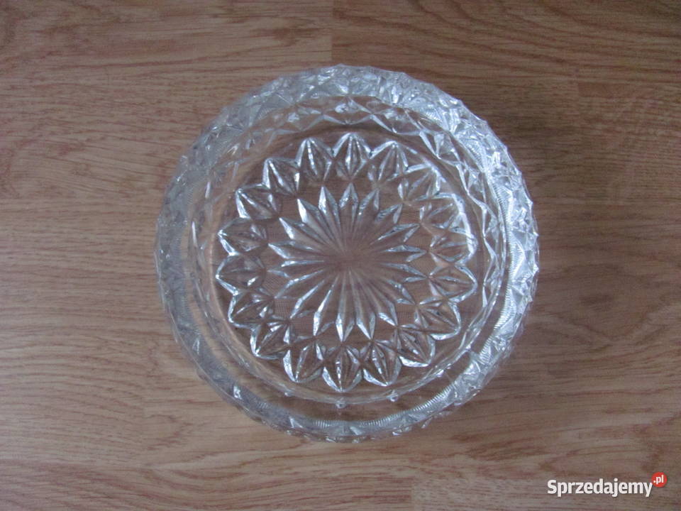 Popielniczka kryształowa pomorskie Pruszcz Gdański