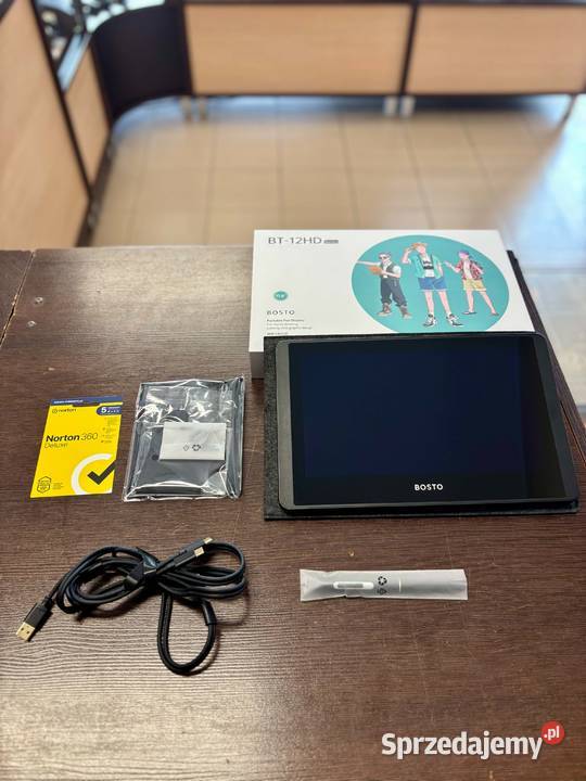 Tablet graficzny BOSTO BT12HDA Norton 360 Tablety i palmtopy Elbląg