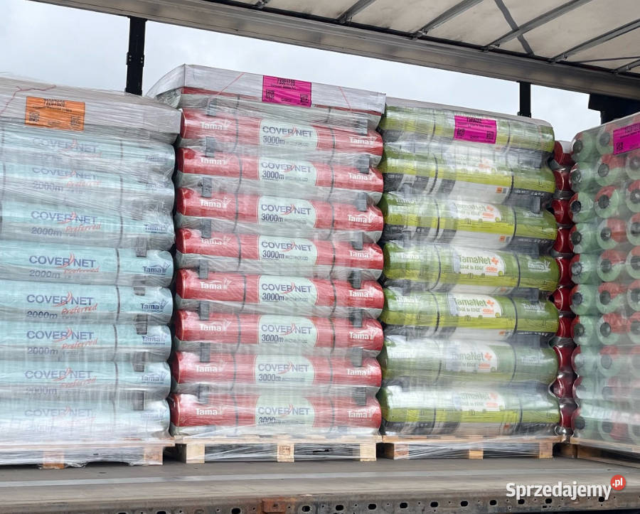Siatka TAMANET Edge to Edge 2800m do słomy siana Pozostałe Poznań