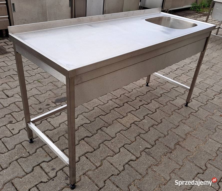 ZLEW 1 KOMOROWY Z BLATEM POMOCNICZYM 1606085 Nowe Skalmierzyce