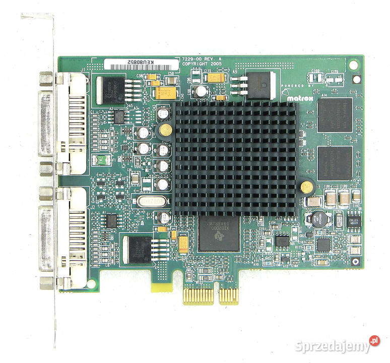 MATROX Millenium G550 G55MDDE32 32MB DDR 64bit Podzespoły bazowe Cielądz sprzedam