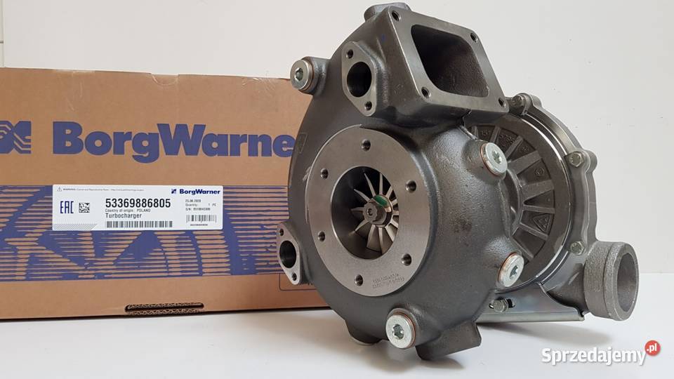 Turbosprężarka BorgWarner KKK 53369886805 Siedlce