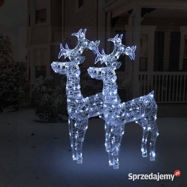 vidaXL Renifery ozdobne 2 60x16x100 mazowieckie Warszawa