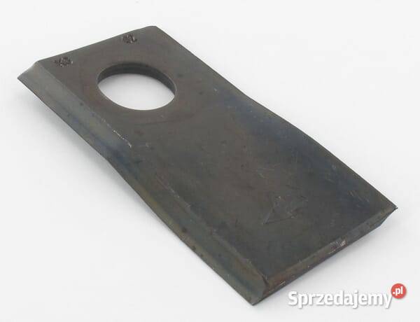 Nożyk kosiarki rotacyjnej lewy 105x48x4 mm Kamionna