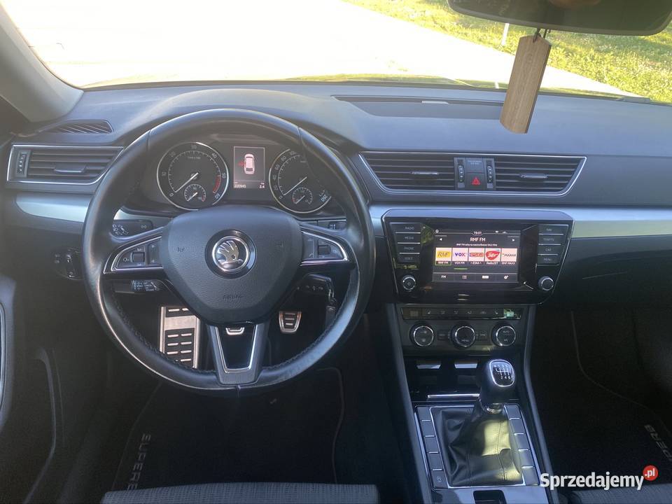 SKODA SUPERB 20 TDI 150 nieuszkodzony mazowieckie Sierpc