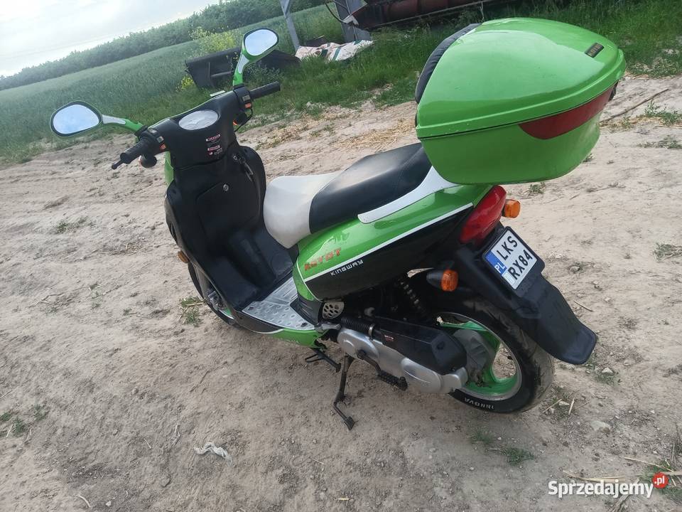 skuter 50cc 4t sprawny ładny transport Kingway Lublin
