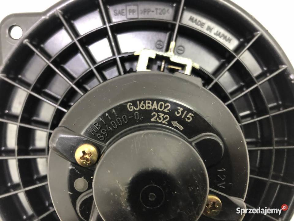 DMUCHAWA NAWIEWU MAZDA 6 GY GYY GJ6BA02 0208 sprzedam