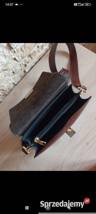 Sprzedam skórzaną torebkę Zambrów