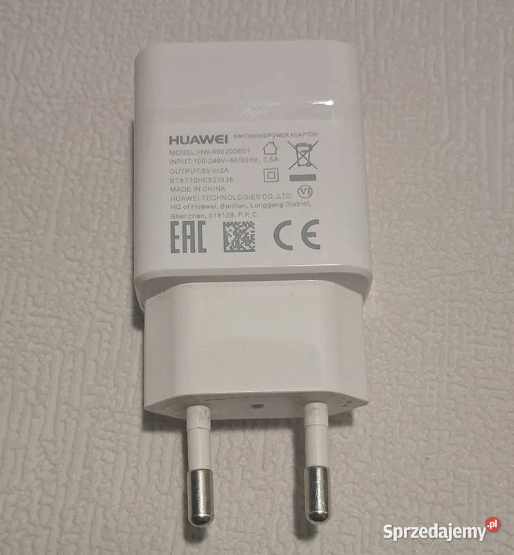 Huawei Oryginalna ładowarka sieciowa marki Pozostałe łódzkie Łódź