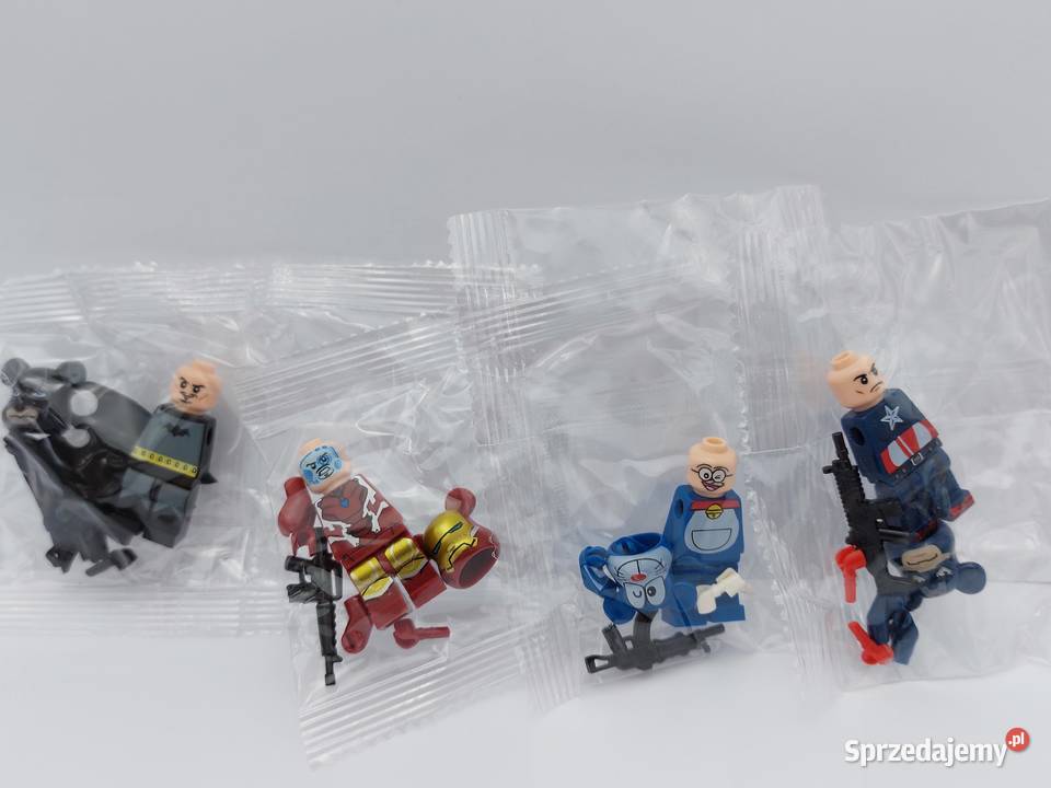 Zestaw 8 figurek Hero Misie pasuje Lego NOWE łódzkie Łódź sprzedam
