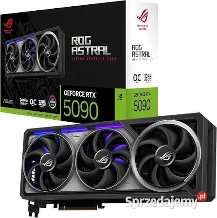 Karta graficzna ASUS ROG Astral GeForce RTX 5090 Pozostałe Lublin