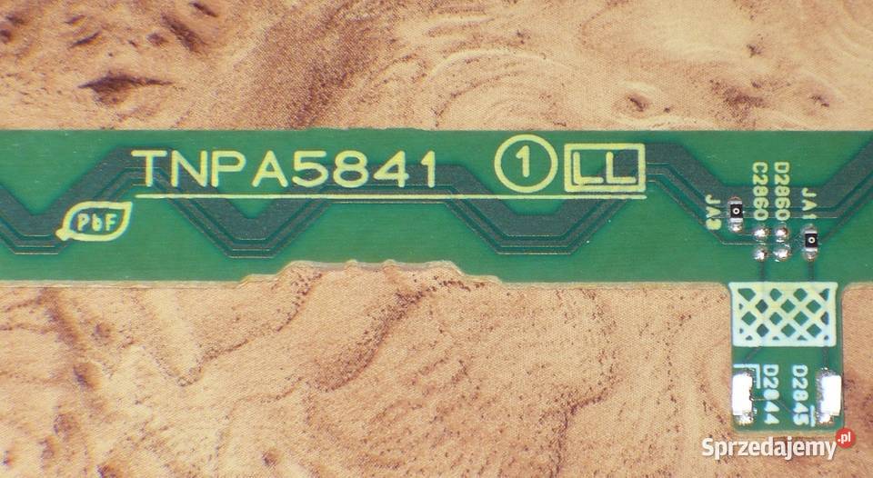 Płytki podświetlenia logo TNPA5841 i TNPA5842 TV LED Lublin