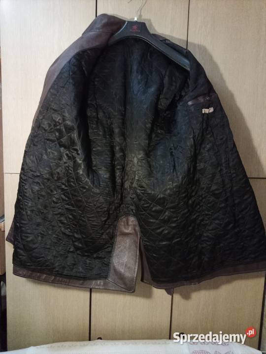 Kurka męska skórzana z PRL Odzież i bielizna męska Legionowo sprzedam