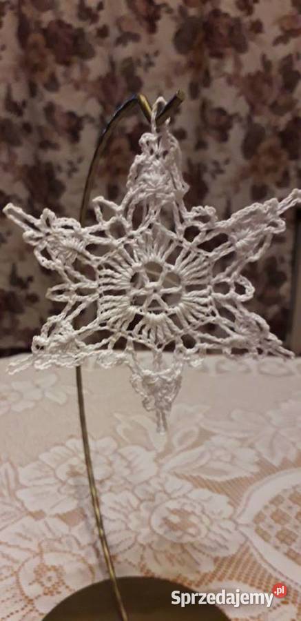 Bombki ręcznie robione na szydełku łódzkie