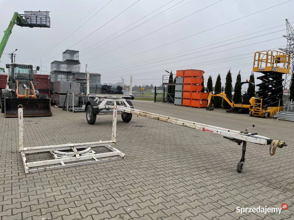 Przyczepa dłużycowa Auwarter NL 28A dłużyca kara Rok produkcji 1995 wielkopolskie Ślesin