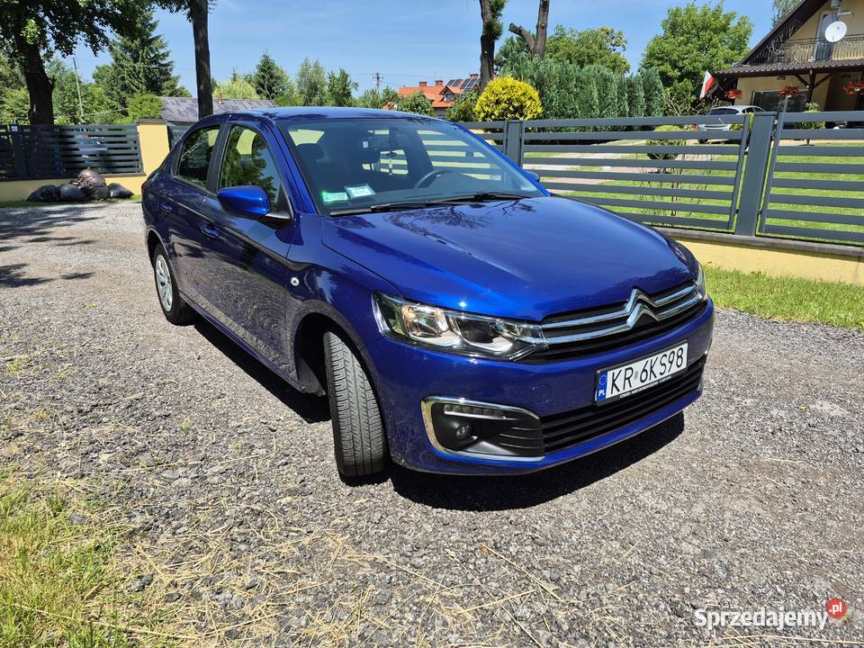 Citroen CElysee 12Pure Tech niski przebieg 1 kupiony w polskim salonie