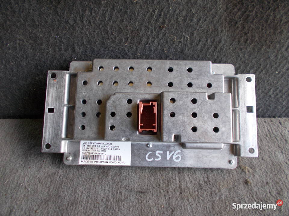 citroen c5 30 v6 02r wyświetlacz nawigacji Zamość sprzedam