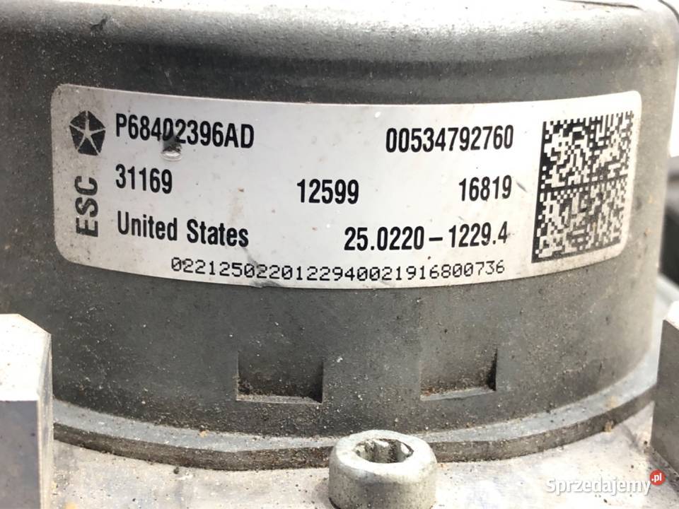 POMPA ABS JEEP COMPASS MP 00534792760 14 140