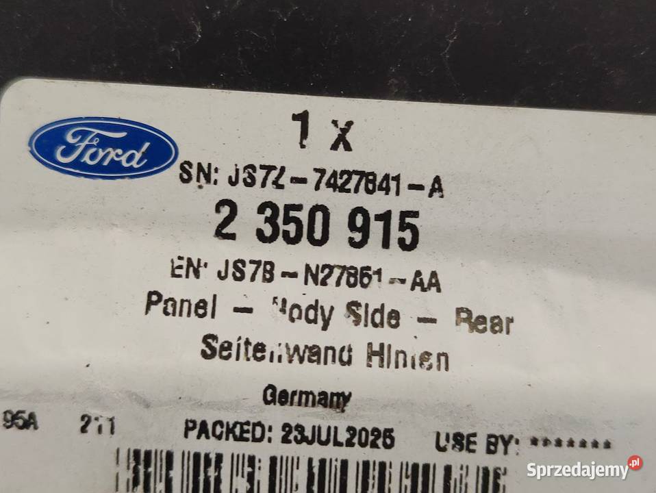 Błotnik Tylny Lewy Ford Mondeo Mk5 Kombi Pleszew