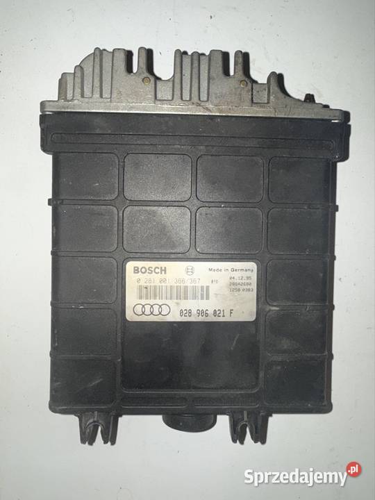 ECU AUDI A4 19TDI 0281001366367 028906021F Ostrów Wielkopolski