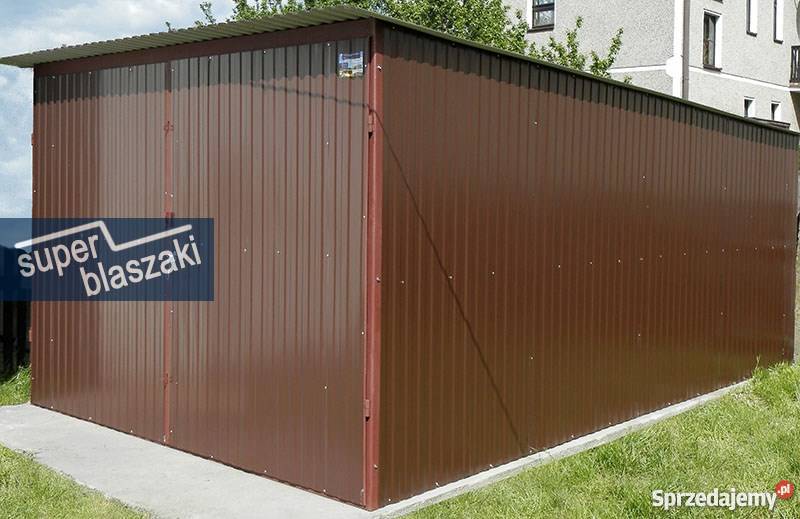 Blaszaki 3x5 garaże blaszane RAL małopolska Garaże i miejsca postojowe Limanowa