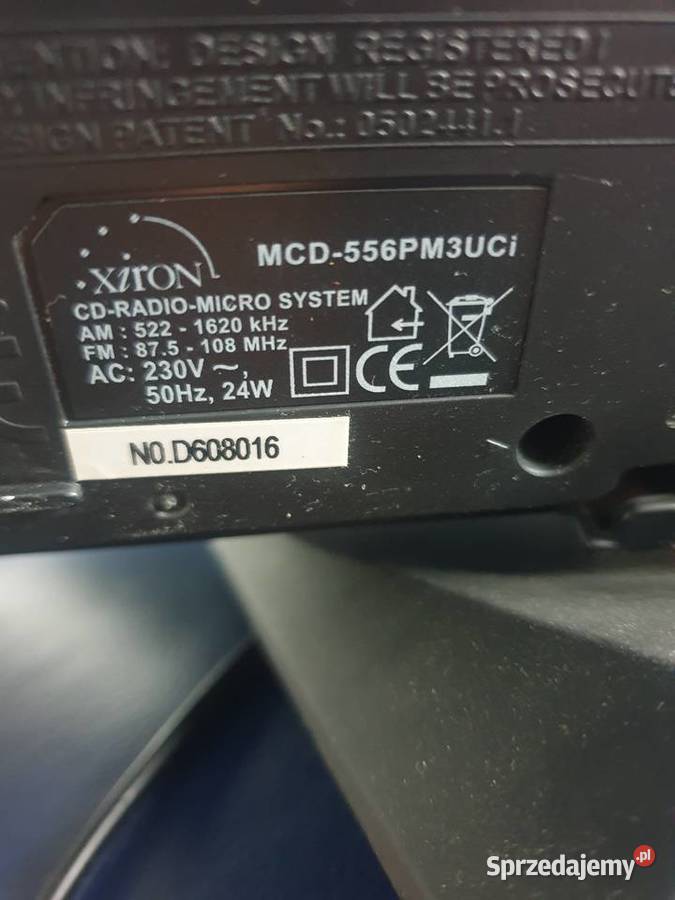 Xiron radiocdusbmp3 sprzedam