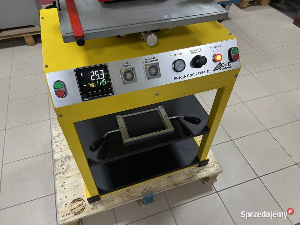 Złociarka CNC 2115P80 prasa do hotstampingu Radom sprzedam