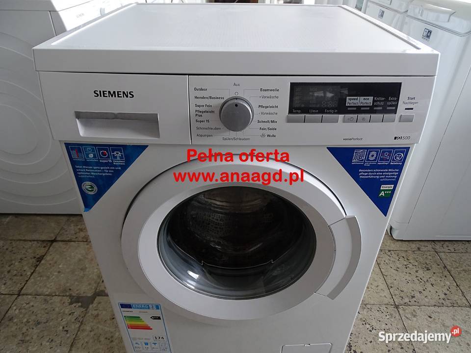 Pralka SIEMENS IQ 500 A 7 GWARANCJA DUŻY WYBÓR
