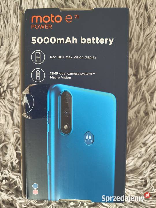 Telefon Motorola Moto E7 Power 232GB XT209713 mazowieckie Warszawa