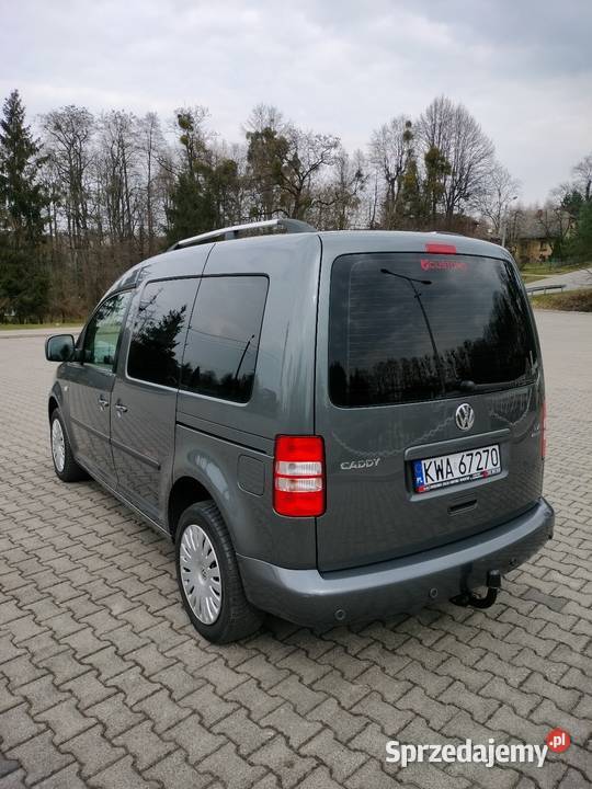 VW Caddy lll Ładny Osobowy Candy 2011r Osoby małopolskie